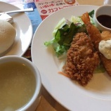 『1人ランチ  ガスト  ミックスフライランチ  599円』の画像