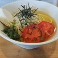 灼熱の暑さに冷え冷えの『冷やしラーメン』を食す。飯田市『シン・鷄研』