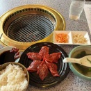 百花炉（ヒャッカロ）のハラミランチセット