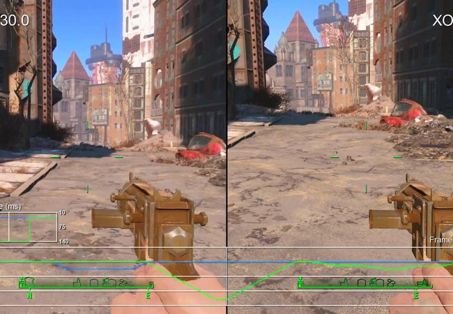 『フォールアウト4』PS4、箱、PCでのフレームレート比較が公開！