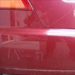 俺のクルマにイタズラしたやつ出てこいｗｗｗｗ