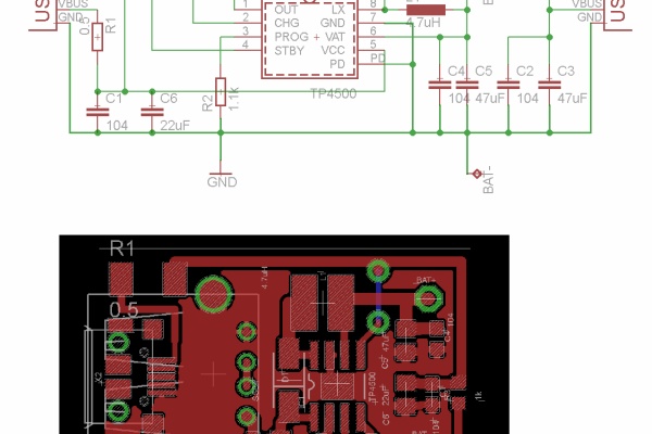 じじいの電子実験室 充電用ic Tp4054 Tp4056 Tp5400
