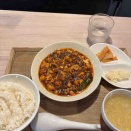 はつがい麻婆豆腐店の麻婆豆腐定食