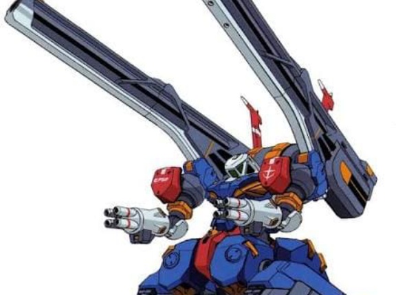 GQuuuuuuXのガンタンク格好いい！アニメに出てたとは知らなかったよ