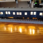 クローゼットの中の鉄道模型