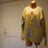 『KEITA MARUYAMA（ケイタマルヤマ） 【YOKE】Collaboration KID MOHAIR WOOL JACQUARD CARDIGAN』の画像