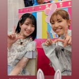 『[イコラブ] 若槻千夏×佐々木舞香オフショット披露』の画像