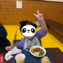 肉まん１２００個寄付しました！