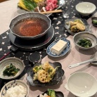 牛せり鍋の夜ごはん