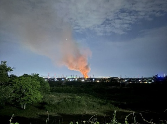 【火事情報】愛知県春日井市出川町７丁目付近 建物から炎と煙あがる火災5月30日 #愛知 #春日井 #火災