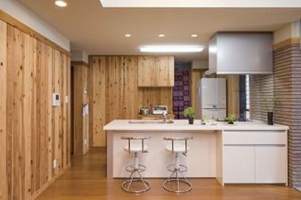 愛知発 ソーラーサーキット工務店の家づくり キッチンカウンター