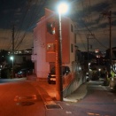 夜散歩のススメ5219「背後の遠景が見える立体Ｙ字路」