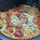 おこげもやみつき♪旬のホタルイカの炊き込みごはん♪お花見