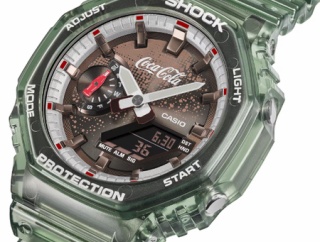 コカ･コ―ラ140周年記念コラボG-SHOCK発表！抽選販売！5/15発売。27,500円。