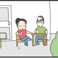 お盆の時期の夜中のできごと