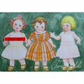 SOLD OUT 水彩画・原画「小さなアンティークドール」お買い上げ頂きました。