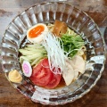 麺や六八（めんやろっぱち）【冷やし中華＋半チャーハン】＠焼津市焼津3丁目