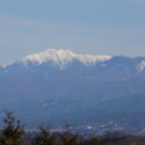 りんご園の周りは冬景色です