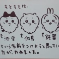 【画像】ちいかわの本名が明らかになるｗｗｗｗｗｗ