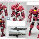 HG ガンダムフラウロス　腕部の工作とGUN追加工作(^_^)v