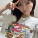 【秋吉優花】実家から懐かしいシャツ引っ張り出した。