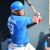 水谷瞬 プロ初安打！同点適時打で初打点も記録　新庄監督は記念のボールを要求、上空に掲げて祝福！