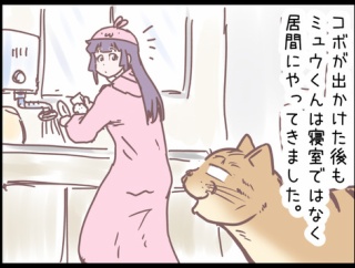 最後間近の頃の話「ミュウくんとウサ子さん」