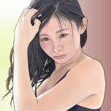 『本仮屋ユイカさんの似顔絵を描きました』の画像