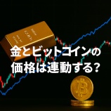 『金とビットコインの価格は連動する? 相関関係と違いを徹底解説』の画像