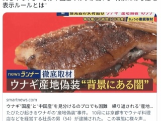 高級料亭「中国産うなぎは日本産より高い。見分けなんて困難」　もはや日本産より美味しいとの声w