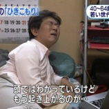 『【悲報】こどおじ47歳男「小遣い上げてくれなかった」→ 自宅で70代父親に包丁向けて刺すぞなどと脅迫wwwwwwwwww』の画像