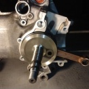 ☆★依頼車両 SA16J（５SU）＠３WFエンジン クランクインストール的なぁ～☆★SA16J ３RY 3KJ 3WF JOG ジョグ JOG90 アクシス９０