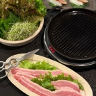 サムギョプサルと鰤のフェの夜ごはん