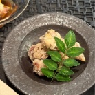 ゴーヤの肉詰めの夜ごはん