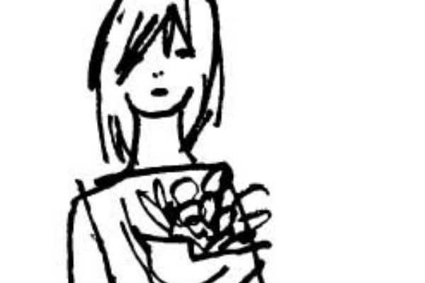 イラストレーターの輪 人物画