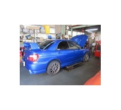 スバル　WRX　ラジエター液漏れ修理　２