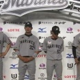 ロッテ、お立ち台４人