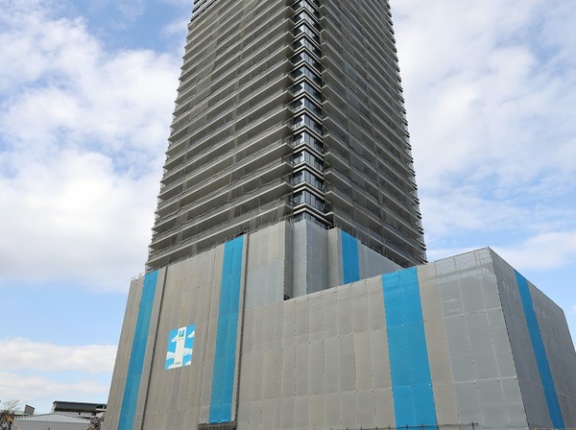 地上37階「(仮称)大崎タワーレジデンスプロジェクト」の建設状況！公式HPがオープンした大崎駅西口F南地区のすみふタワマン（2025.12.13）