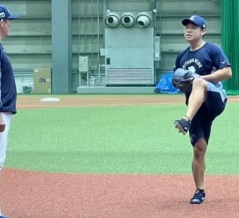 【西武】山田陽翔もフォーム改造中。