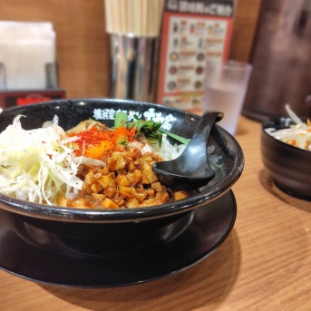 横浜家系ラーメン 小作 大和家@羽村市 <限定・麻辣まぜそば＋麻辣丼>