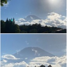 辰之介の日々 お一人様～幻想的な富士山♪（家に来て4678日目）