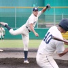 京大医学部の152キロ右腕・水口、育成指名でもプロ入り　日本ハムスカウトの前で2回無失点3K