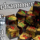 『TRPGのウォーハンマーのダイスを父のために作ってみた』の画像