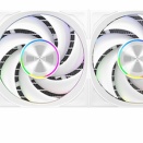 3.4インチ液晶ディスプレイ搭載のホワイト水冷CPUクーラー！