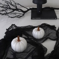 【楽天スーパーセールスタート】秋のディスプレイはマンザニータとカボチャのオブジェで楽しむハロウィン