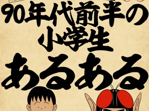90年代前半の小学生あるあるでござる