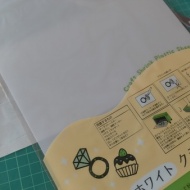 Fミュのショッパーでシャカシャカポーチ