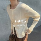 しまむらの「TT＊KINソデシアーCD」の使用感レビュー！袖シアーのさりげない抜け感が最高。着まわし力抜群のおすすめカーディガンです♪