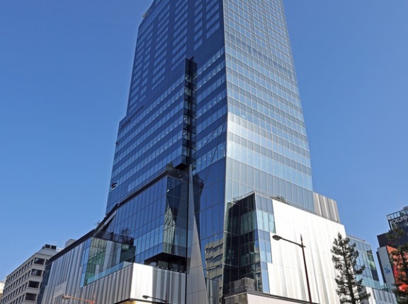 地上28階「(仮称)心斎橋プロジェクト」の建設状況！高層部はザ・ゲートホテル大阪 by HULICとなる心斎橋駅直結の複合施設（2025.11.30）