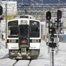 懐かしいかな　719系　会津若松駅